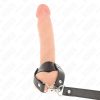 KINK – állítható bőr szíjas péniszgyűrű
