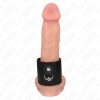 KINK – bőr péniszgyűrű nyomásos zárással, prémium kényelem