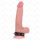 KINK – bőrből készült péniszgyűrű piros béléssel