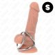 KINK – prémium króm péniszgyűrű 3,2 - 4,5 cm