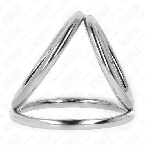 KINK – prémium króm péniszgyűrű 3,2 - 4,5 cm