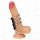 KINK - fém péniszgyűrűk bőr összekötővel (3,7-5 cm)