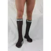 Macho - Prémium, vékony fekete zokni, egyméretű