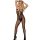 SUBBLIME - nyitott pántos bodystocking fekete, egy méret
