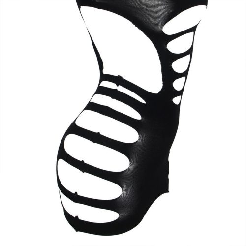 SUBBLIME – érzéki fekete hálós ruha, hosszú ujjú, egy méret