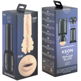 Kiiroo Maszturbátor Szájszerű nyílással 23,5 cm fekete