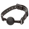 CalExotics – prémium szilikon ball gag fekete színben