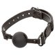 CalExotics – prémium szilikon ball gag fekete színben