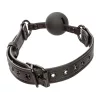 CalExotics – prémium szilikon ball gag fekete színben