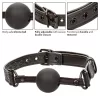CalExotics – prémium szilikon ball gag fekete színben
