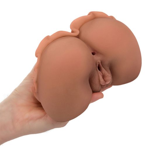 CALEXOTICS - dupla, élethű maszturbátor, karamellás élmény