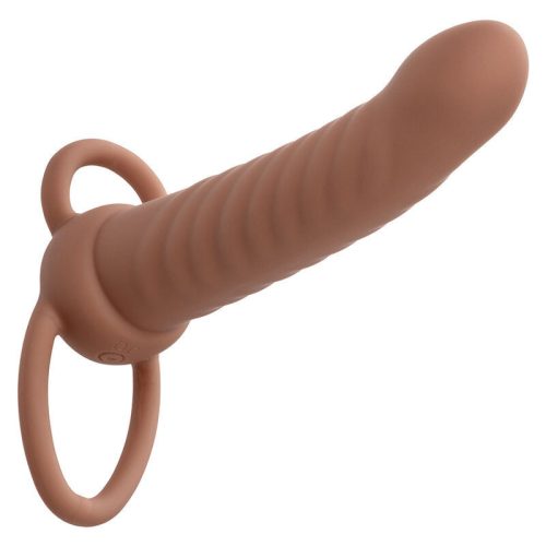 CALEXOTICS Maxx Ribbed – dupla penetráló vibrátor, 10 rezgés