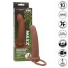 CALEXOTICS Maxx Ribbed – dupla penetráló vibrátor, 10 rezgés