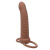 CALEXOTICS Maxx Ribbed – dupla penetráló vibrátor, 10 rezgés