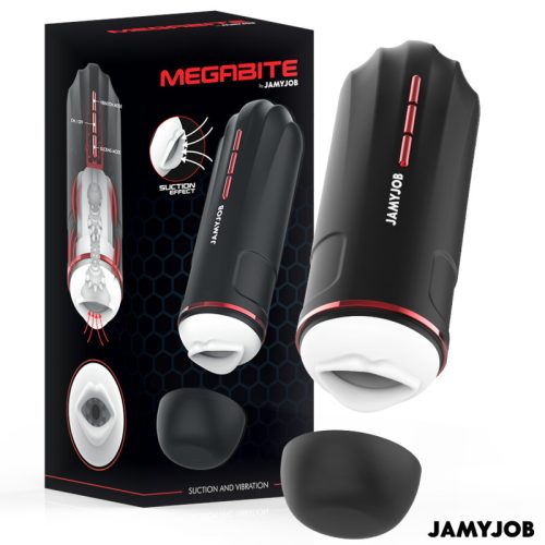 JAMYJOB Megabite – automatikus száj maszturbátor 5 üzemmóddal