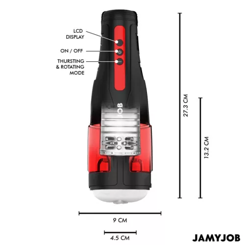 JAMYJOB Cyclone – automatikus vákuum maszturbátor 10 üzemmóddal