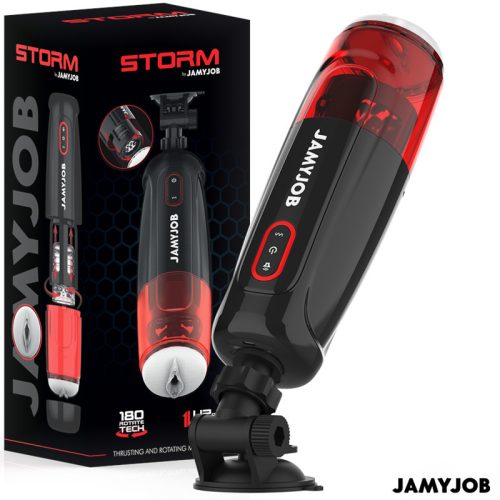 JAMYJOB STORM – automata vaginális maszturbátor, 10 üzemmód