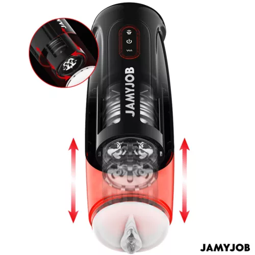 JAMYJOB STORM – automata vaginális maszturbátor, 10 üzemmód