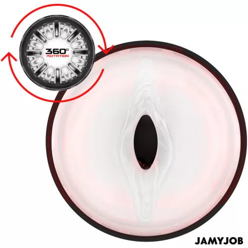JAMYJOB STORM – automata vaginális maszturbátor, 10 üzemmód