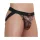 BURN - 002 JOCK SNAKE BLACK – prémium jockstrap fekete