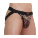 BURN - 002 JOCK SNAKE BLACK XL - prémium jock, érzéki megjelenés