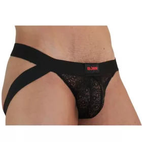 BURN - 005 fekete jock alsónemű férfiaknak