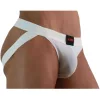 BURN - prémium fehér lycra jock, érzéki kényelemért
