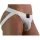 BURN - 007 Jock Lycra - stílusos fehér alsónemű XL