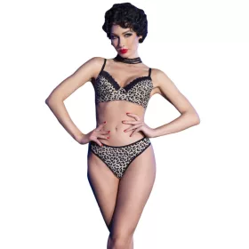 CHILIROSE - szexi háromszög bikini vadmacska mintával