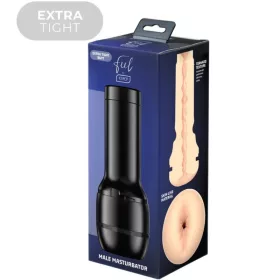   KIIROO Feel Stroker Extra Tight Butt Flesh - Maszturbátor Extra szűk anális élmény 22 cm fekete