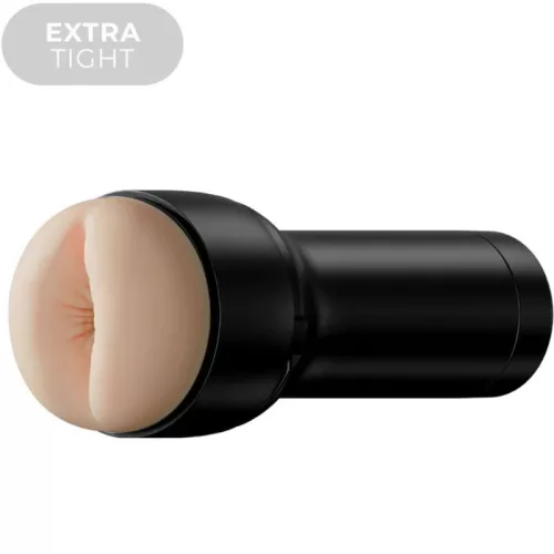 KIIROO Feel Stroker Extra Tight Butt Flesh - Maszturbátor Extra szűk anális élmény 22 cm fekete