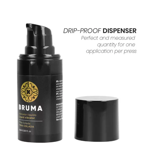 BRUMA – ultra csúszós vibráló síkosító Pina Colada 15 ml