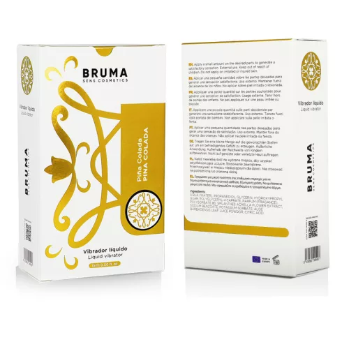BRUMA – ultra csúszós vibráló síkosító Pina Colada 15 ml