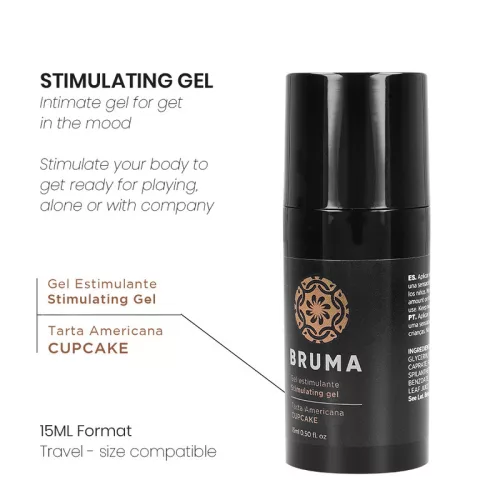 BRUMA - Cupcake íz intenzifikáló ajakbalzsam 15 ml
