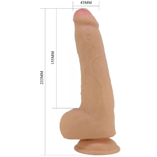 Pretty Love Draco dildó - 23cm