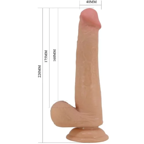 PRETTY LOVE – élethű, 22 cm-es dildó