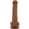 PRETTY LOVE – élethű műpénisz 22 cm, barna