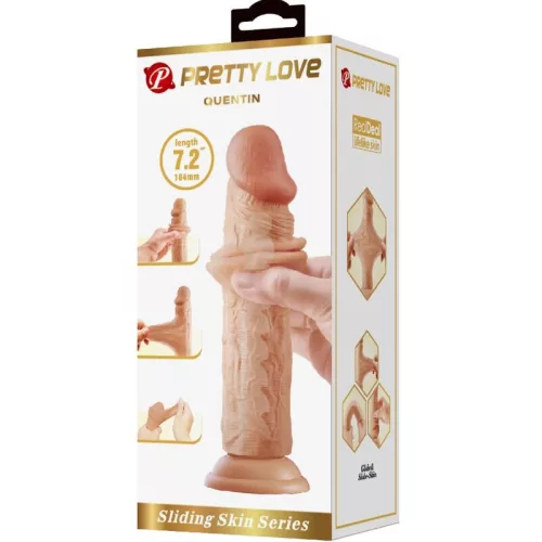 Pretty Love Quentin – élethű női kényeztető 18 cm