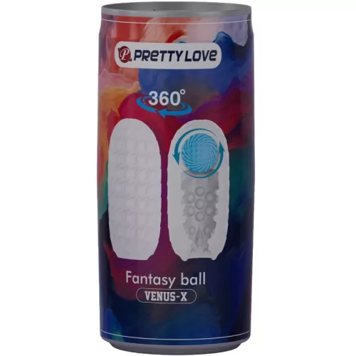 PRETTY LOVE - érzéki férfi maszturbátor, fehér