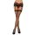 LIVCO CORSETTI FASHION - SEMANA CF 90460 HARISNYATARTÓ + HARISNYA + TANGA FEKETE L/XL