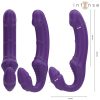 INTENSE - Jill dupla vibrátor távirányítóval, 20 cm, lila