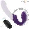 INTENSE - Jill dupla vibrátor távirányítóval, 20 cm, lila
