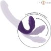 INTENSE - Jill dupla vibrátor távirányítóval, 20 cm, lila