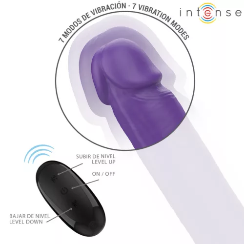 INTENSE Gunter – 40 cm távirányítós dupla vibrátor