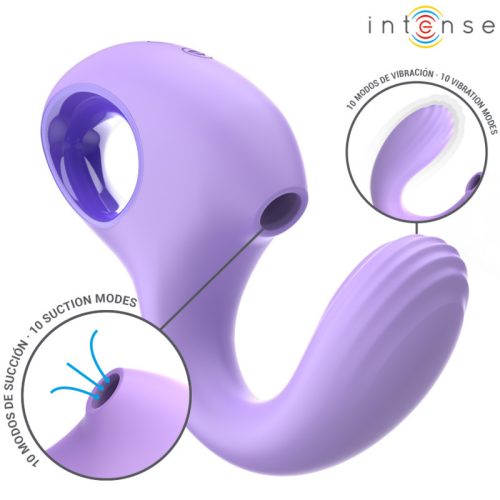 INTENSE Baxter – prémium vibrátor és stimulátor lila színben