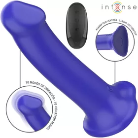   INTENSE Victoria – távirányítós vibrátor, 10 rezgés, szívócsészével