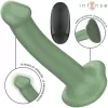 INTENSE Becca – távirányítós vibrátor 10 rezgésmóddal, zöld