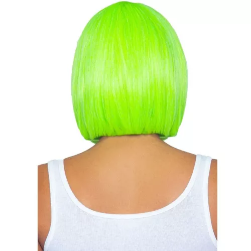 Leg Avenue - fluoreszkáló zöld bob paróka