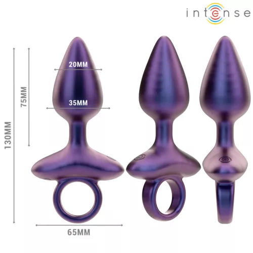INTENSE – vibráló anális dildó távirányítóval
