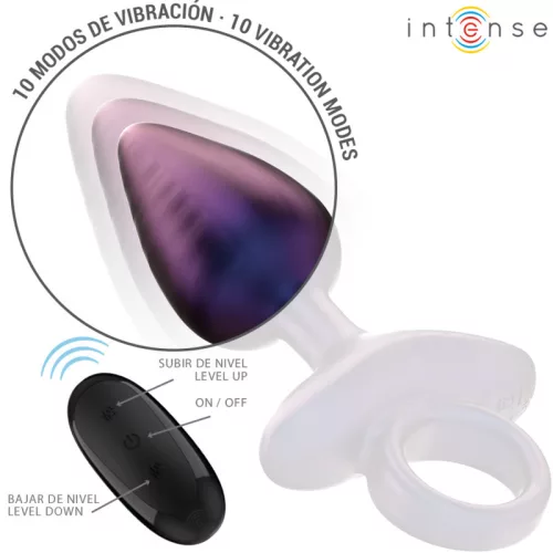 INTENSE – vibráló anális dildó távirányítóval